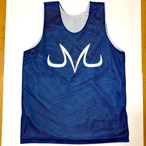 Vintage Majin Vegeta Basketball Jersey Dragon Ball Z A4.COM Rare Anime